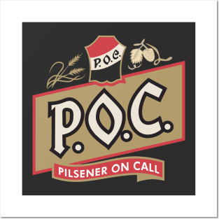 POC Pilsener on Call Cleveland Beer Posters and Art